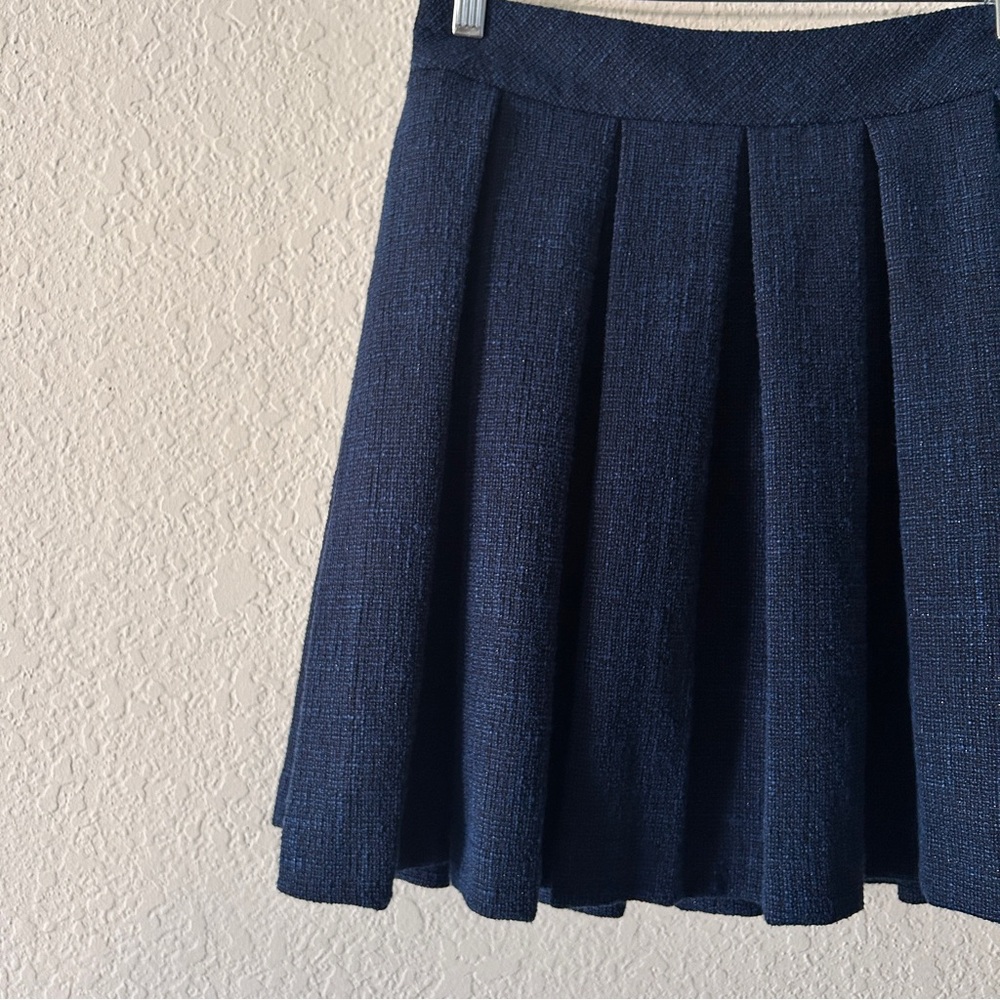 Elegant Navy Blue Women's Skirt
